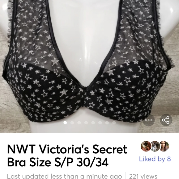 🆕️ NWT Victoria's Secret Bra Size S/P 30/32/34 - Picture 2 of 9